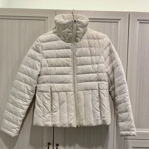 KENNETH COLE REACTION Quilted Jacket - White - sz MED